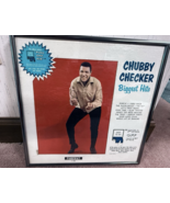 Chubby Checker Biggest Hits LP Vinyl Record Professional Framed - $105.32 CAD