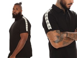 Fashion Nova Bandana Stripe Polo Shirt,  Fashion Nova Bandana Stripe - £10.20 GBP