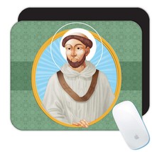 Saint Fabian : Gift Mousepad Catholic Saints Religious Saint Holy God - £10.47 GBP