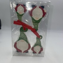 Signature Select Ceramic Christmas Gnome Measuring Spoons - $26.73