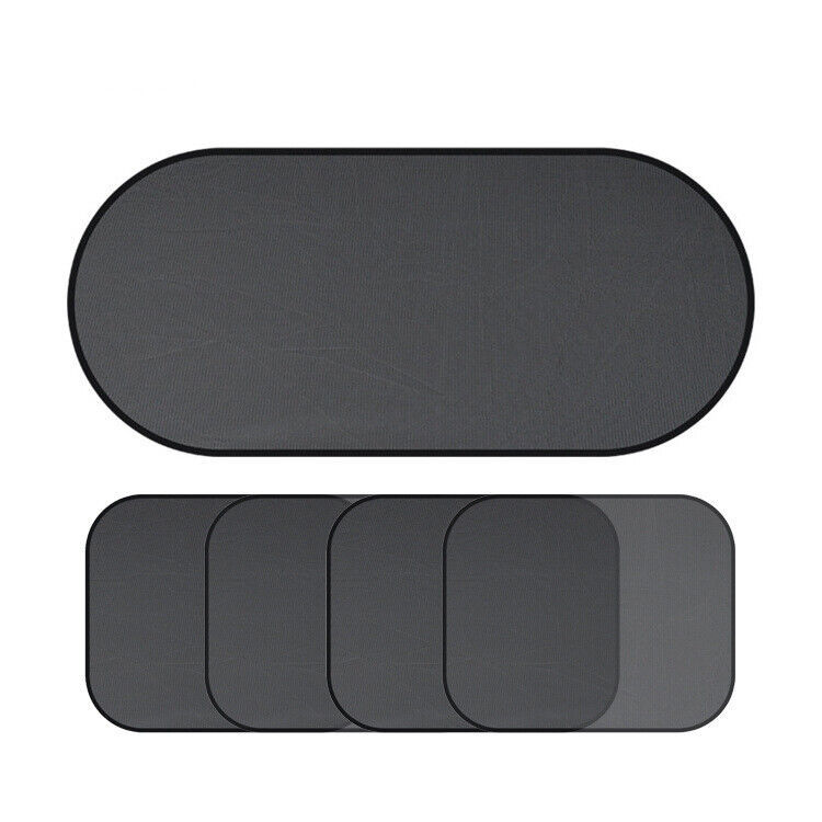 5PCS Car Side Rear Window Screen Sun Shade Mesh Cover Windshield Sunshad... - $8.90