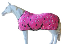 Horse Polar FLEECE COOLER Exercise Blanket Wicks Moisture  43EE01 - $47.99