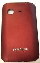 OEM Red Battery Door Back Cover Housing Case Cover For Samsung Chat 527 S5270 - £4.12 GBP
