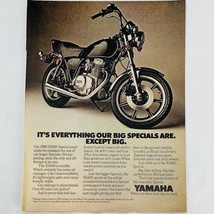 Vintage 1980&#39;s Yamaha XS400 Special Motorcycle Magazine Print Ad 8&quot; x 10&quot; - £5.29 GBP