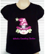 Witch Girl Halloween Machine Embroidery Applique Instant Download - €3,47 EUR
