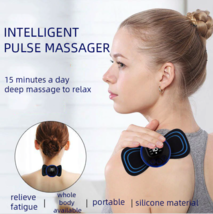 EMS Neck Electric Massager Cervical Vertebra Massage Patch Muscle Pain Relief - £10.20 GBP+