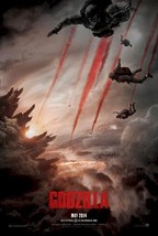 Godzilla 2014 ~ Airdrop 11x17 Original Movie Poster Gareth Edwards - £6.93 GBP