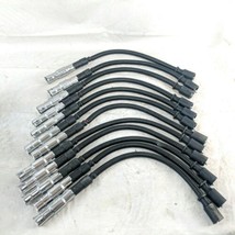 For Mercedes-Benz C Class E vClass ML SLK 320 350 12pc Black Spark Plug ... - $31.47