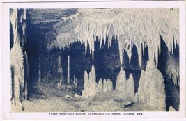Postcard Fairy Fencing Room Diamond Caverns Jasper Arkansas - £3.12 GBP