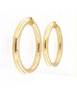 2&quot; Women&#39;s Earrings 10kt Yellow Gold 371235 - £599.67 GBP