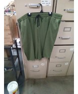 Mens Causual Soft Lounge Shorts with Pockets Green Size 5 XL 884 JJ - $18.99