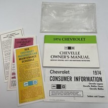 1974 Chevrolet Chevy Chevelle Owners Manual Operators Vintage Original GM - $18.95
