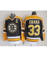 Bruins #33 Zdeno Chara Jersey Old Style Uniform Black - €42,53 EUR