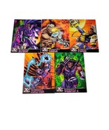 1995 Fleer Ultra X-Men Alternate X Embossed 5 Cards - £14.93 GBP