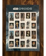 Star Wars Droids Postage Stamps NEW - $23.99