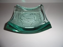 Stephen Schlanser Art Glass Bowl Brush Strokes Signed and Dated 1996 - £220.50 GBP