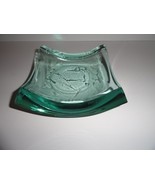 Stephen Schlanser Art Glass Bowl Brush Strokes Signed and Dated 1996 - $275.00