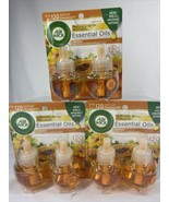 (3) Air Wick 1.34 Oz Hawaii Natural Essential Oils Infused 2 Count Refills - €10,48 EUR