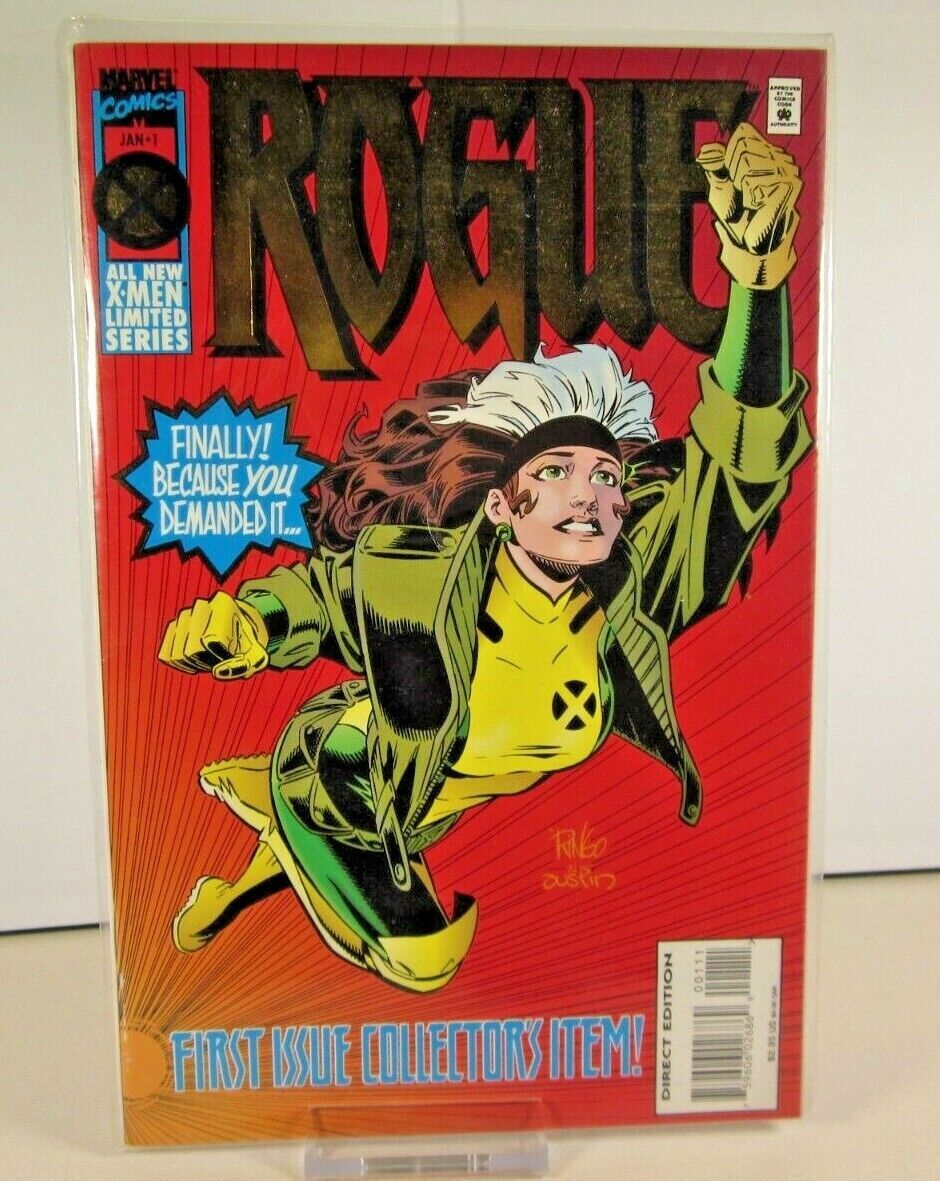Primary image for Rogue #1 Limited Series Gold Foil Marvel 1995