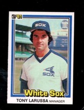 1981 Donruss #402 Tony Larussa Nmmt White Sox Mg *X81259 - £1.54 GBP