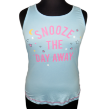 Sleep &amp; Co Plus Size 2X Blue Star And Moon Print Slim Fit Sleep Tank - $14.99