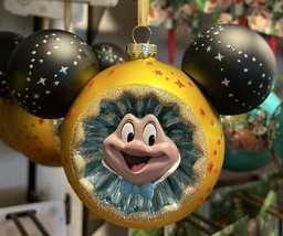 Disney Parks Mr. Toad Mickey Mouse Icon Blown Glass Ornament NWT Holiday 2024 - £39.95 GBP