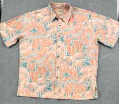 Cooke Street Honolulu Hawaiian Shirt Men’s XL Cotton Palm Leaf Tropical ... - $49.49