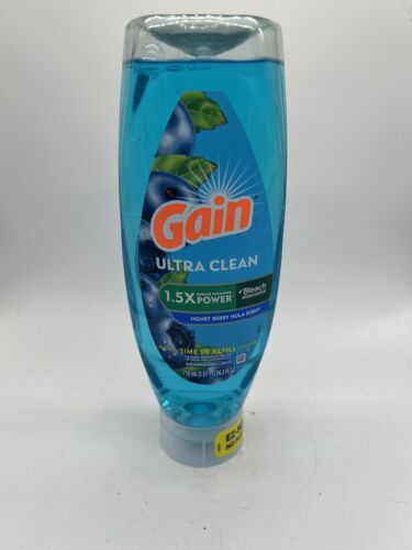 Gain EZ-Squeeze Dishwashing Liquid Dish Soap, Honeyberry Hula, 24.3 fl oz - $7.29