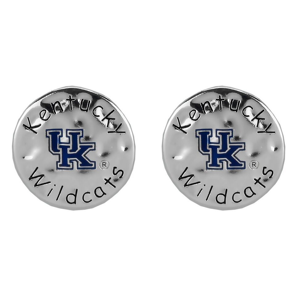 Kentucky Wildcats Eunice Circular Script Stud Post Earrings