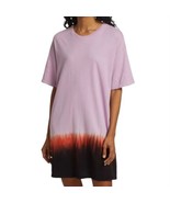 Raquel Allegra Purple Horizon Ombré Tie Dye T-Shirt Dress Size 2 - £64.51 GBP