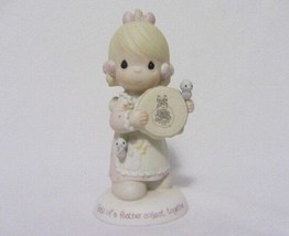 1986 Precious Moments Porcelain Birds Of A Feather Collect Together Figurine - $7.69