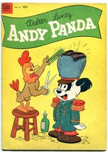 Andy Panda #18 1953- Walter Lantz- Barber cover- Dell Funny Animals VG - £25.29 GBP