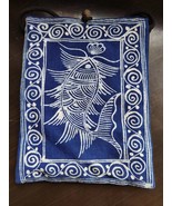 Ethnic wax printing craft handmade picture shoulder bag - $15.05 CAD