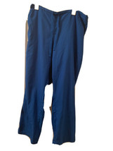 1pc Spread Good Cheer Women&#39;s 1X Scrub Pants Royal Blue Nurse Hospital M... - $28.13