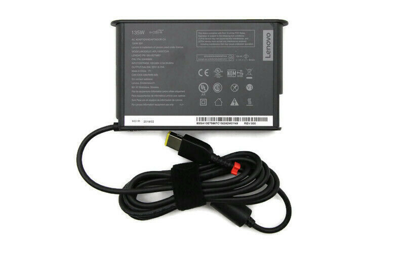 New Genuine Lenovo Thinkpad X1 Extreme 2nd Gen 20V 135W AC Adapter 00HM687