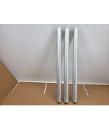 Yamaha Roland Drum rack 23.5 Inch BASE TUBE 1 1/2 Ribbed Silver Replacem... - $63.54
