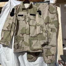 NWOT Replica US ARMY Desert Camo Combat DCU Uniform Jacket &amp; Pants Size L - £54.49 GBP