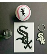 Chicago White Sox&#39;s Baseball Vending Charms Lot of 4 Ball, Helmet, Key C... - £13.58 GBP