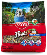 [Pack of 4] Kaytee Fiesta Parakeet Gourmet Variety Diet 2 lb - £72.55 GBP