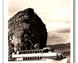 RPPC Excursion Boat Miss Coulee Dam Lake WA Ellis Photo 1919 Postcard R5 - $4.90