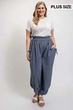 Voluminous Relaxed Fit Pant With Side Pocket - $47.50