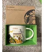 Starbucks You Are Here Collection Coffee Tea Mug 14 Oz Serbia Europe Cou... - €48,00 EUR