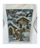 Vintage West Germany Stuttgart-Rohr Christmas Advent Calendar No 9 NISP - $375.20 MXN