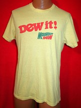Vintage 80s Mountain Dew It 1981 Pigeon Forge Tn Road Race Ss T-SHIRT M Soda - £48.22 GBP