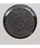 1941 F Nazi Germany 5 Pfennig - €1,71 EUR 1941 F Nazi Germany 5 Pfennig - €1,71 EUR