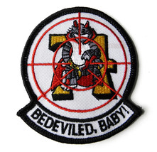 US USN NAVY VF 74 BEDEVILLED BABY PATCH PATCH 3 x 3.25 INCHES - £4.28 GBP