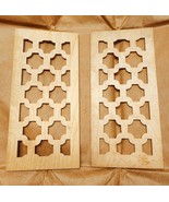 2 New Grandfather Clock Replacement Wood Panels Unfinished NOS 5 5/8&quot; x 12&quot; - £20.24 GBP