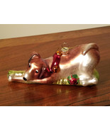 Holiday Christmas Sparkle Dog Christmas Tree Ornament - £3.83 GBP