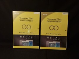 Lot of 2 JETech Screen Protector for iPad 4/3/2 Tempered Glass Sealed NIW - £11.64 GBP