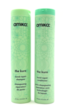Amika The Kure Bond Repair Shampoo &amp; Conditioner 9.2 oz Duo - £35.53 GBP